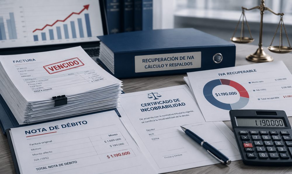 Nota de débito y certificado de incobrabilidad para recuperar el IVA